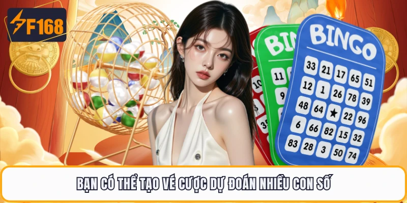 Jackpot Vietlott F168 - Siêu Phẩm Giải Trí Số Học Hiện Đại 3 Bạn có thể tạo vé cược dự đoán nhiều con số