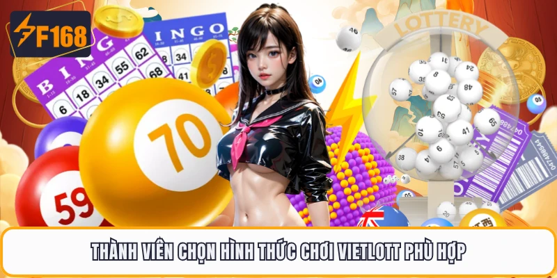 Jackpot Vietlott F168 - Siêu Phẩm Giải Trí Số Học Hiện Đại 4 Thành viên chọn hình thức chơi Vietlott phù hợp