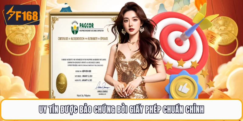 Giới Thiệu F168 - Lựa Chọn An Tâm Cho Tân Thủ Mới Ngay 2 Uy tín được bảo chứng bởi giấy phép chuẩn chỉnh